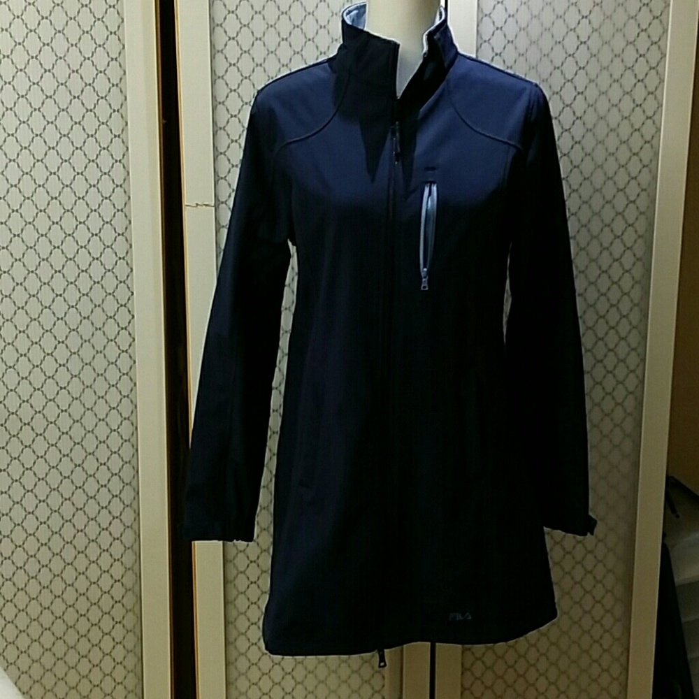 Fila Navy Raincoat Large